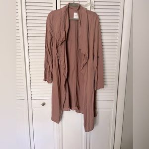 Mauve duster coat!